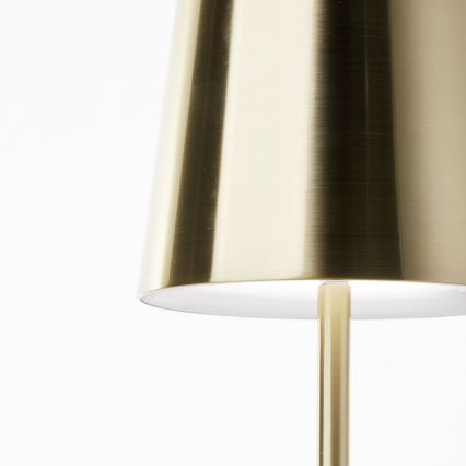 Brilliant - Lâmpada exterior tátil LED regulável XAANA LED/4W/5V 3000/4000/6500K 2600 mAh IP44 dourada