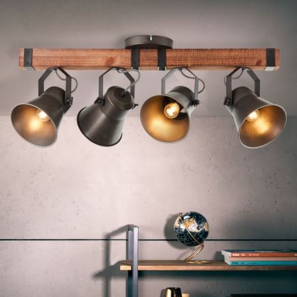 Brilliant - Foco DECCA 4xE27/10W/230V