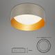 Brilo 3482-011 - Iluminação de teto LED MAILA STARRY LED/12W/230V castanho/dourado