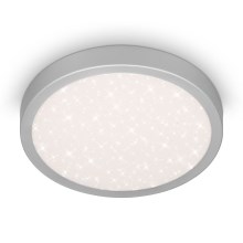 Brilo 3649-014 - Iluminação de teto de casa de banho LED RUNA LED/18,5W/230V IP44 prateado