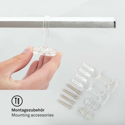 Brilo 3737-018 - Iluminação de teto LED com regulação SMART LED/24W/230V 3000-6500K Wi-Fi Tuya + controlo remoto