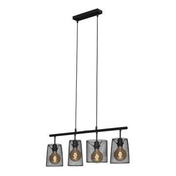 Brilo 4026-045 - Candelabro suspenso RETRO 4xE27/60W/230V