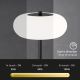 Brilo 7030-015 - Candeeiro de mesa táctil LED com regulação VOCO LED/4,5W/230V preto