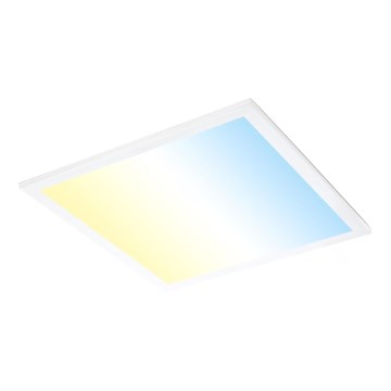 Brilo - Candeeiro de tecto LED dimerizável LED/21W/230V 3000-6500K 38x38 cm branco + controlo remoto