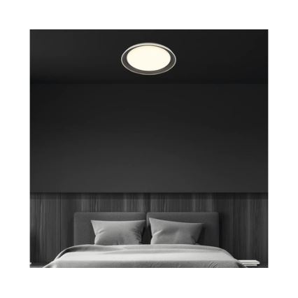 Brilo - Candeeiro de tecto LED IJUS LED/24W/230V 3000K Ø 43 cm