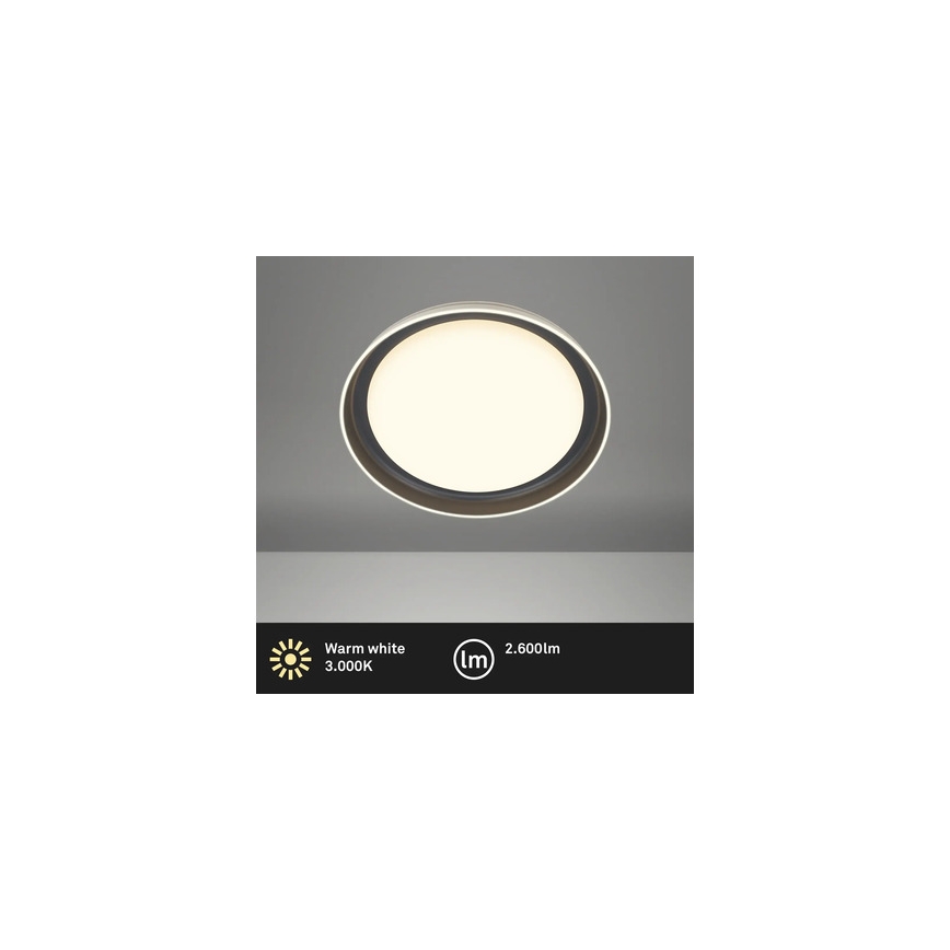 Brilo - Candeeiro de tecto LED IJUS LED/24W/230V 3000K Ø 43 cm