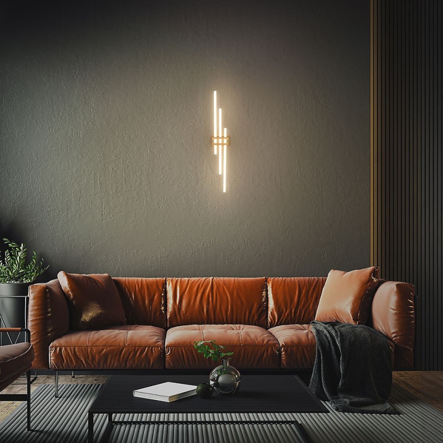 Brilo - Candeeiro de teto LED TINKA LED/21W/230V 3000K preto