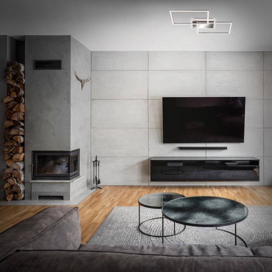 Brilo - Candelabro integrado LED com regulação FRAME 2xLED/20W/230V 2700-6500K + controlo remoto