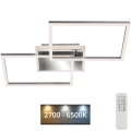 Brilo - Candelabro integrado LED com regulação FRAME 2xLED/20W/230V 2700-6500K + controlo remoto