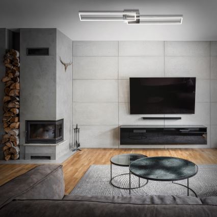 Brilo - Candelabro integrado LED com regulação FRAME 2xLED/20W/230V 2700-5000K + controlo remoto