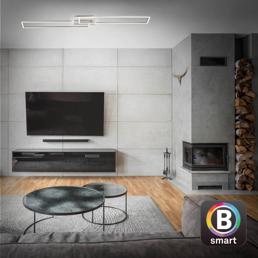 Brilo - Candelabro integrado LED com regulação FRAME 2xLED/20W/230V 2700-6500K Wi-Fi Tuya + controlo remoto