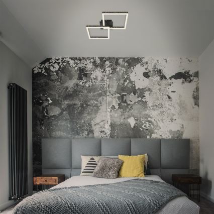 Brilo - Candelabro integrado LED com regulação FRAME 2xLED/9W/230V