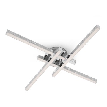 Brilo - Candelabro integrado LED REY 4xLED/5W/230V cromado brilhante