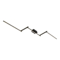 Brilo - Candelabro integrado LED REY 5xLED/4,8W/230V