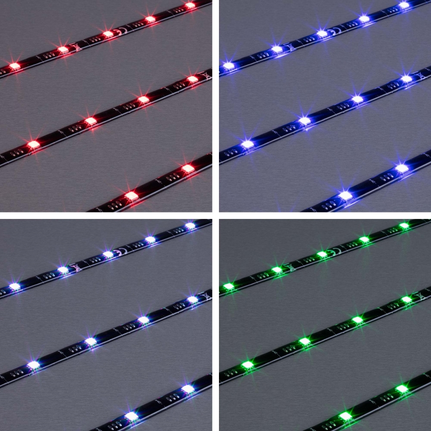 Brilo - Fita LED RGBW Regulável para TV 3m LED/2,5W/USB + controlo remoto