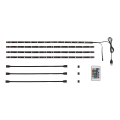 Brilo - Fita LED RGBW Regulável para TV 3m LED/2,5W/USB + controlo remoto
