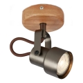 Brilo - Foco LED TAHUN 1xGU10/5W/230V 3000K castanho