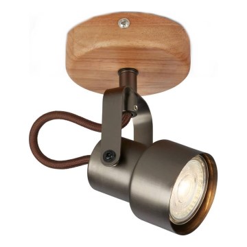 Brilo - Foco LED TAHUN 1xGU10/5W/230V 3000K castanho