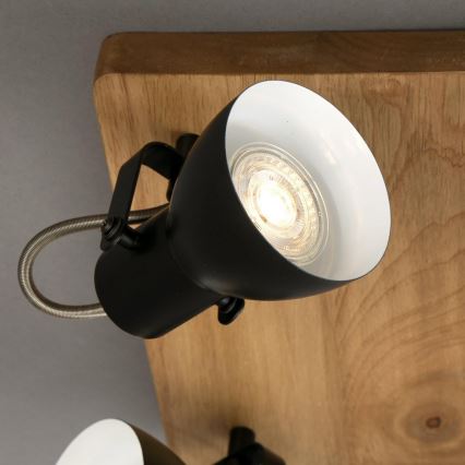 Brilo - Foco VINTAGE 4xGU10/35W/230V