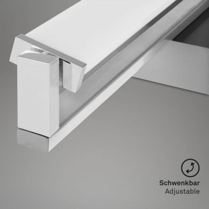 Brilo - Iluminação de parede LED com regulação LED/18W/230V 2700-4000K prateado