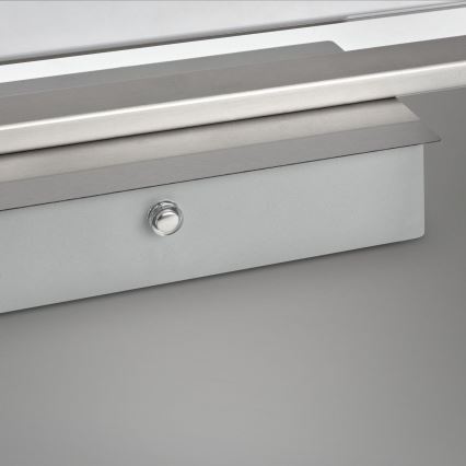 Brilo - Iluminação de parede LED com regulação LED/18W/230V 2700-4000K prateado