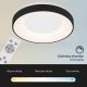 Brilo - Iluminação de teto LED com regulação RONDO LED/36W/230V 3000-6500K + controlo remoto