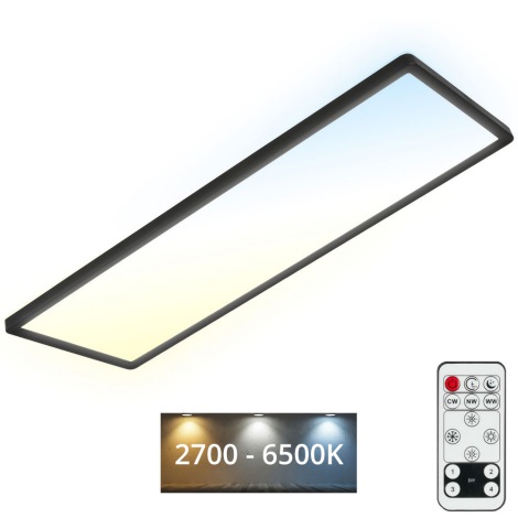 Brilo - Iluminação de teto LED com regulação SLIM LED/23W/230V 2700-6500K + controlo remoto