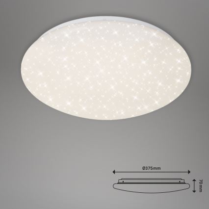 Brilo - Iluminação de teto LED com regulação STARRY SKY LED/22W/230V 3000-6000K + controlo remoto