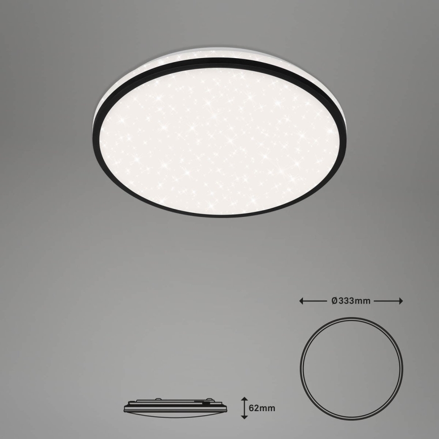 Brilo - Iluminação de teto LED com regulação STARRY SKY LED/24W/230V 3000-6500K Wi-Fi Tuya + controlo remoto