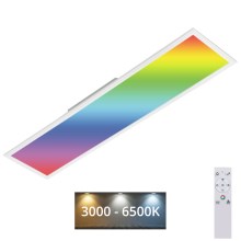 Brilo - Iluminação de teto RGBW com regulação SLIM LED/40W/230V 3000-6500K + controlo remoto