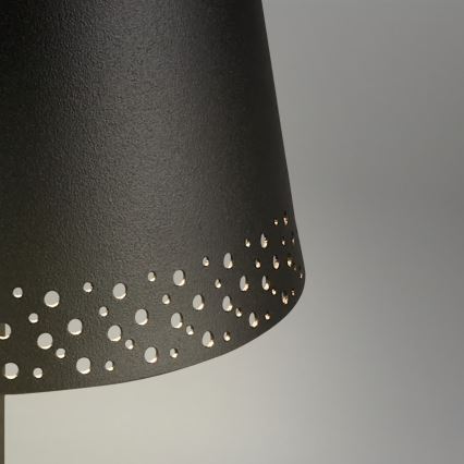 Brilo - Lâmpada de mesa LED tátil recarregável e dimerizável para exterior KIKI LED/2,6W/5V IP44 2600 mAh preta