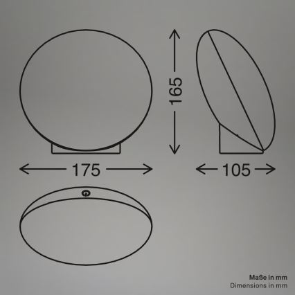 Brilo - Lâmpada de mesa recarregável e dimerizável LED RGBIC TARA LED/6W/5V 3000-6500K Wi-Fi Tuya + comando remoto