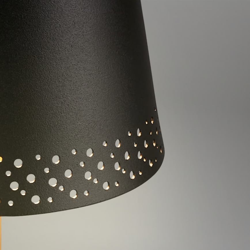 Brilo - Candeeiro de Mesa LED Dimerizável Recarregável com Controlo Tátil para Exterior KIKI LED/2,6W/5V IP44 2600 mAh preto