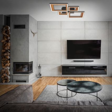 Brilo - Luminária de teto LED dimmerizável FRAME LED/38W/230V