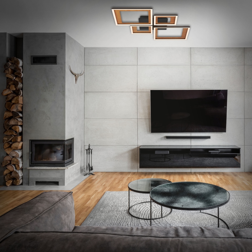 Brilo - Luminária de teto LED dimmerizável FRAME LED/38W/230V