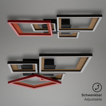 Brilo - Luminária de teto LED dimmerizável FRAME LED/38W/230V