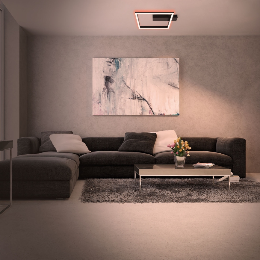 Brilo - Lustre de teto LED RGBW dimável FRAME LED/18W/230V 2700-6500K + controlo remoto