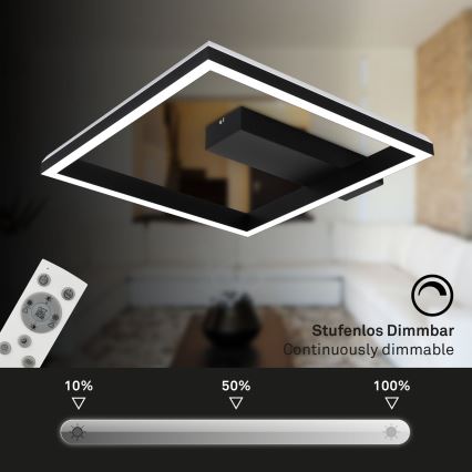 Brilo - Lustre de teto LED RGBW dimável FRAME LED/18W/230V 2700-6500K + controlo remoto