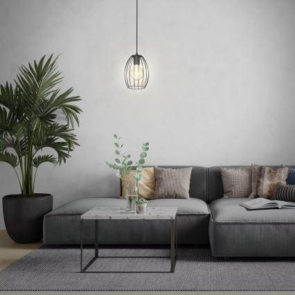 Brilo - Lustre pendente com cabo WAKTU 1xE27/60W/230V