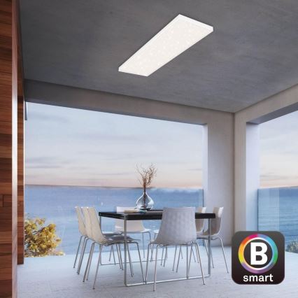 Brilo - Painel integrado LED com regulação FRAMELESS LED/28W/230V 3000-6500K Wi-Fi Tuya + comando