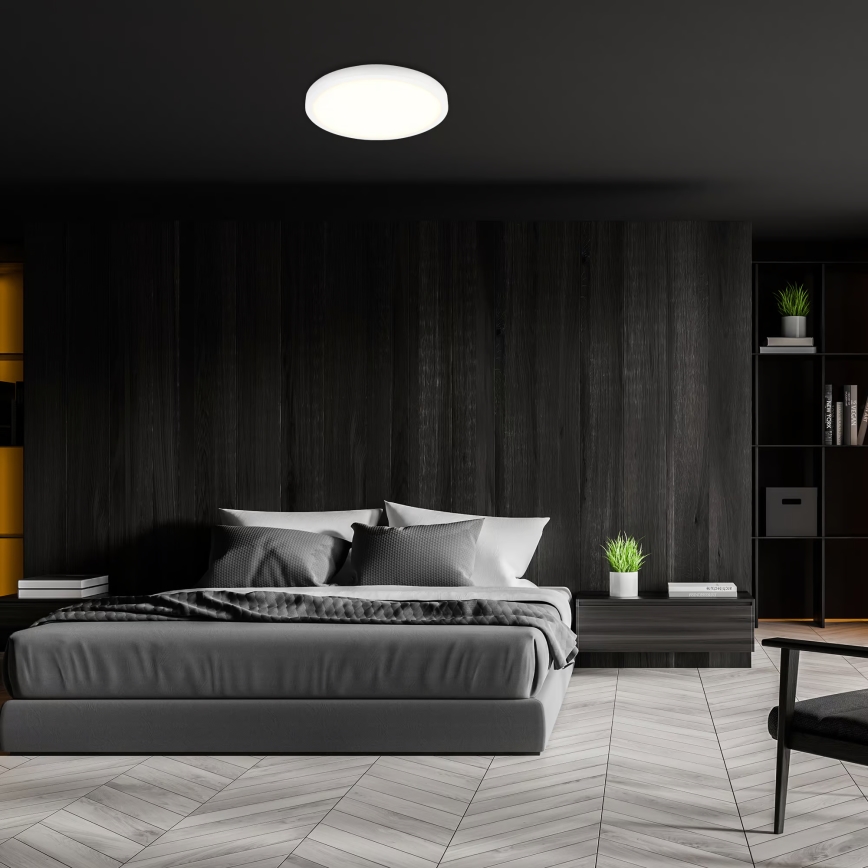 Brilo - LED RGBW Candeeiro de tecto dimerizável LED/20W/230V 2200-6500K Wi-Fi Tuya pr. 27 cm