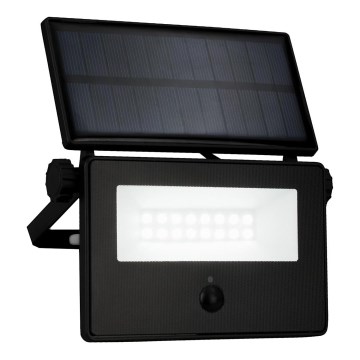 Brilo - Refletor solar LED com sensor LED/5W/5,5V IP54 1200 mAh