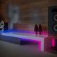 Brilo - Tira LED RGBW com regulação MUSIC 4,65m LED/12W/230V + controlo remoto
