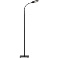 Briloner 1297-015 - Lâmpada de pé flexível LED regulável LED/6,6W/230V 3000K/4000K/6000K