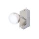 Briloner 2040-012 - LED RGB Holofote com regulação 1xLED/3,3W/230V + controlo remoto