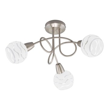 Briloner 2046-032 - Candelabro embutido VIOLA 3xE14/40W/230V