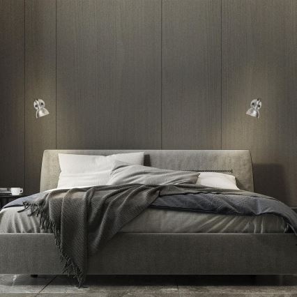 Briloner 2049-014 - Foco de parede RETRO 1xE14/40W/230V cinzento