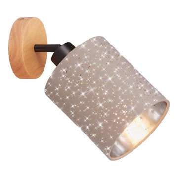 Briloner 2078-011 - Foco de parede SPOTLIGHT 1xE27/25W/230V bege