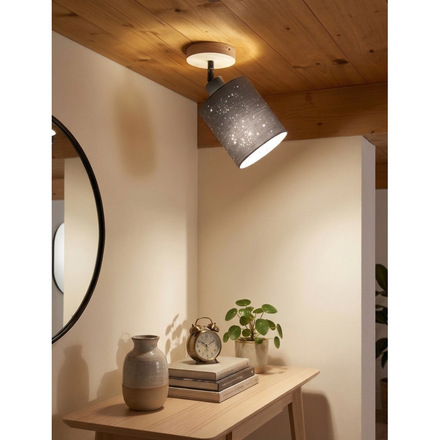 Briloner 2078-011 - Foco de parede SPOTLIGHT 1xE27/25W/230V bege