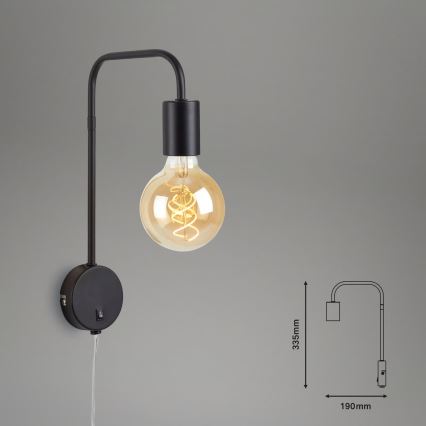 Briloner 2086-015 - Candeeiro de parede 1xE27/10W/230V